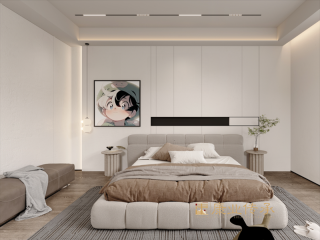 新中式臥室家具組合